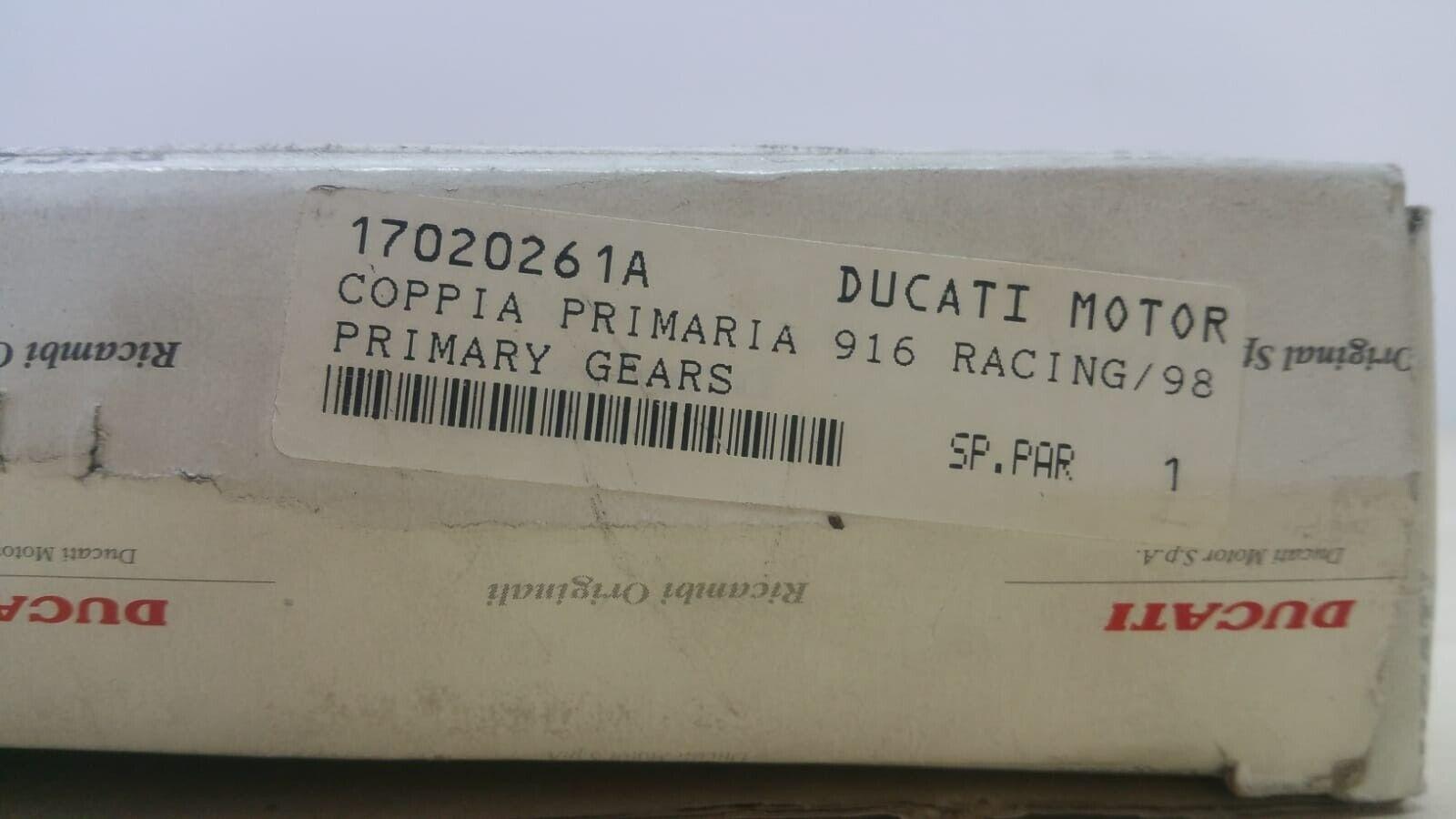 ducati ingranaggio primario racing originale ducati 916r 1998  17020261a - foto 6