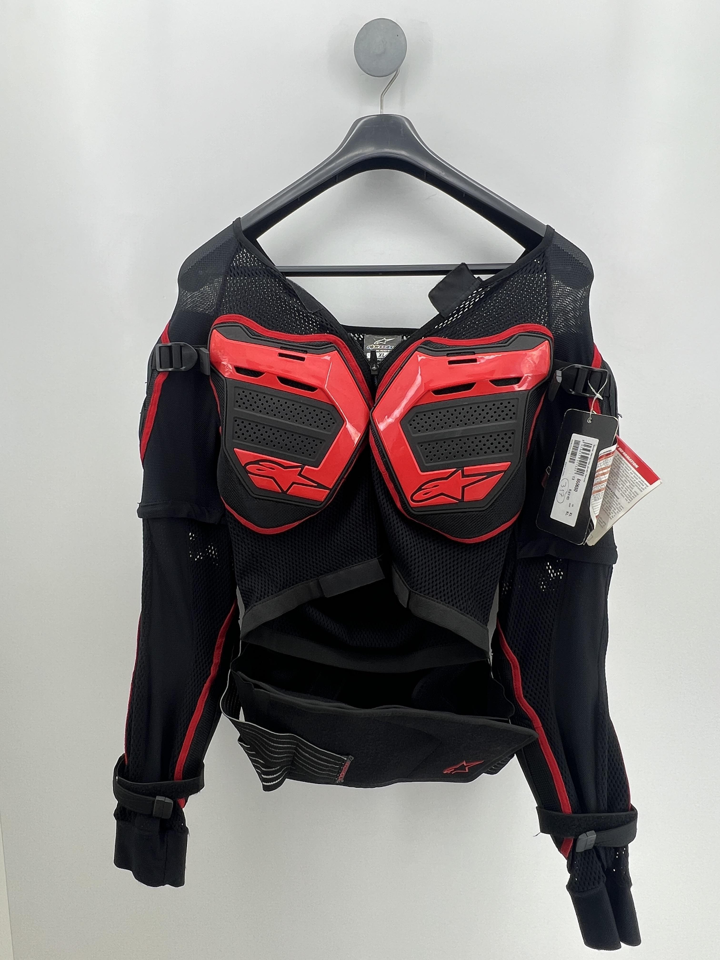 alpinestars copertura bionica per moto alpinestars  black red - foto 1