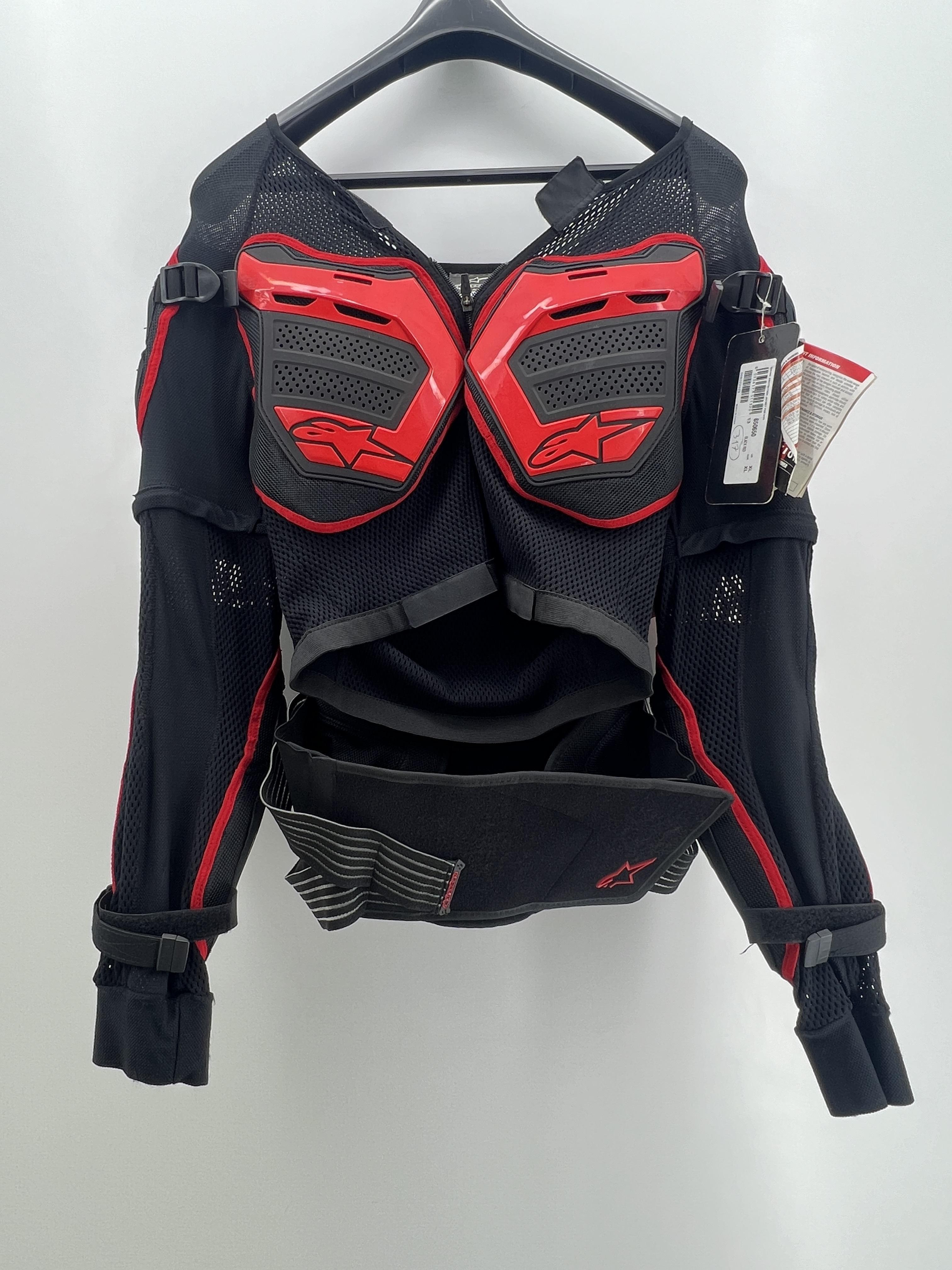 alpinestars copertura bionica per moto alpinestars  black red - foto 2