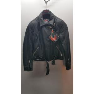 Giubbotto moto vintage  4w holly jacket in pelle tg. l  31122410l