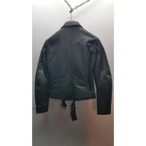 Giubbotto moto vintage  4w holly jacket in pelle tg. l  31122410l