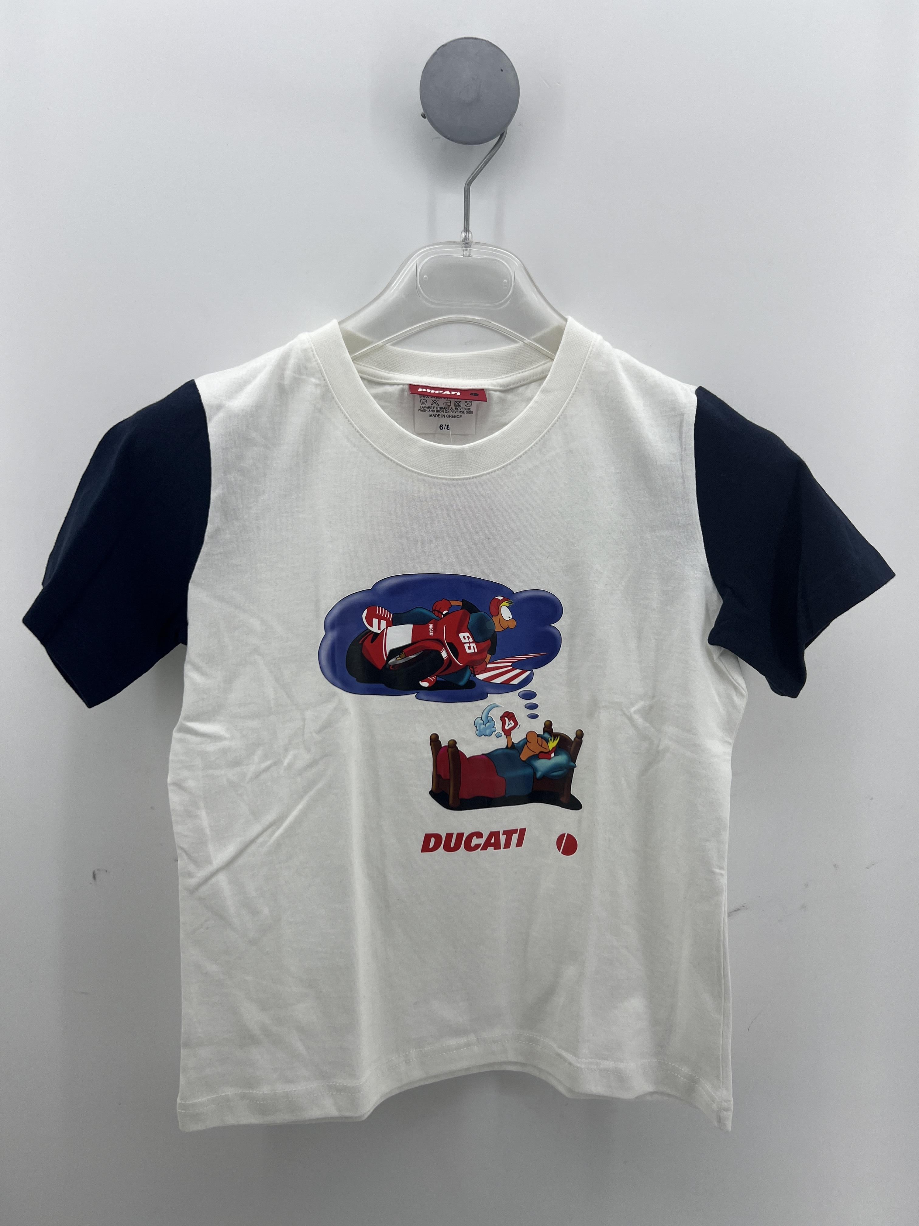 ducati t-shirt gp dream 6/8 anni - foto 1