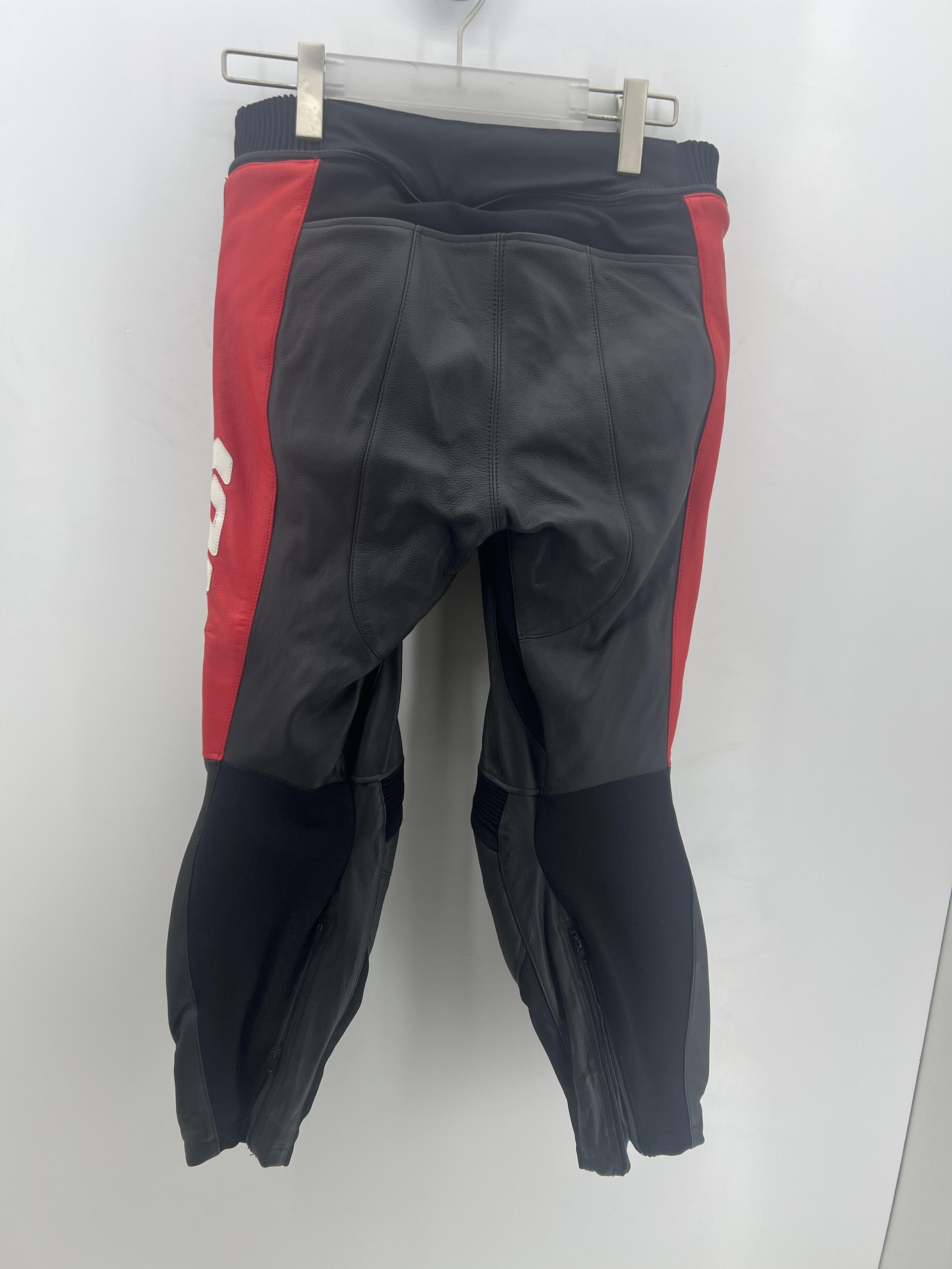 spidi pantaloni spidi uomo teker pro nero/rosso - foto 2