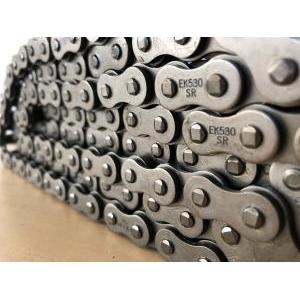 Catena moto senza o-ring passo 530 ek motorcycle chain ek530sr