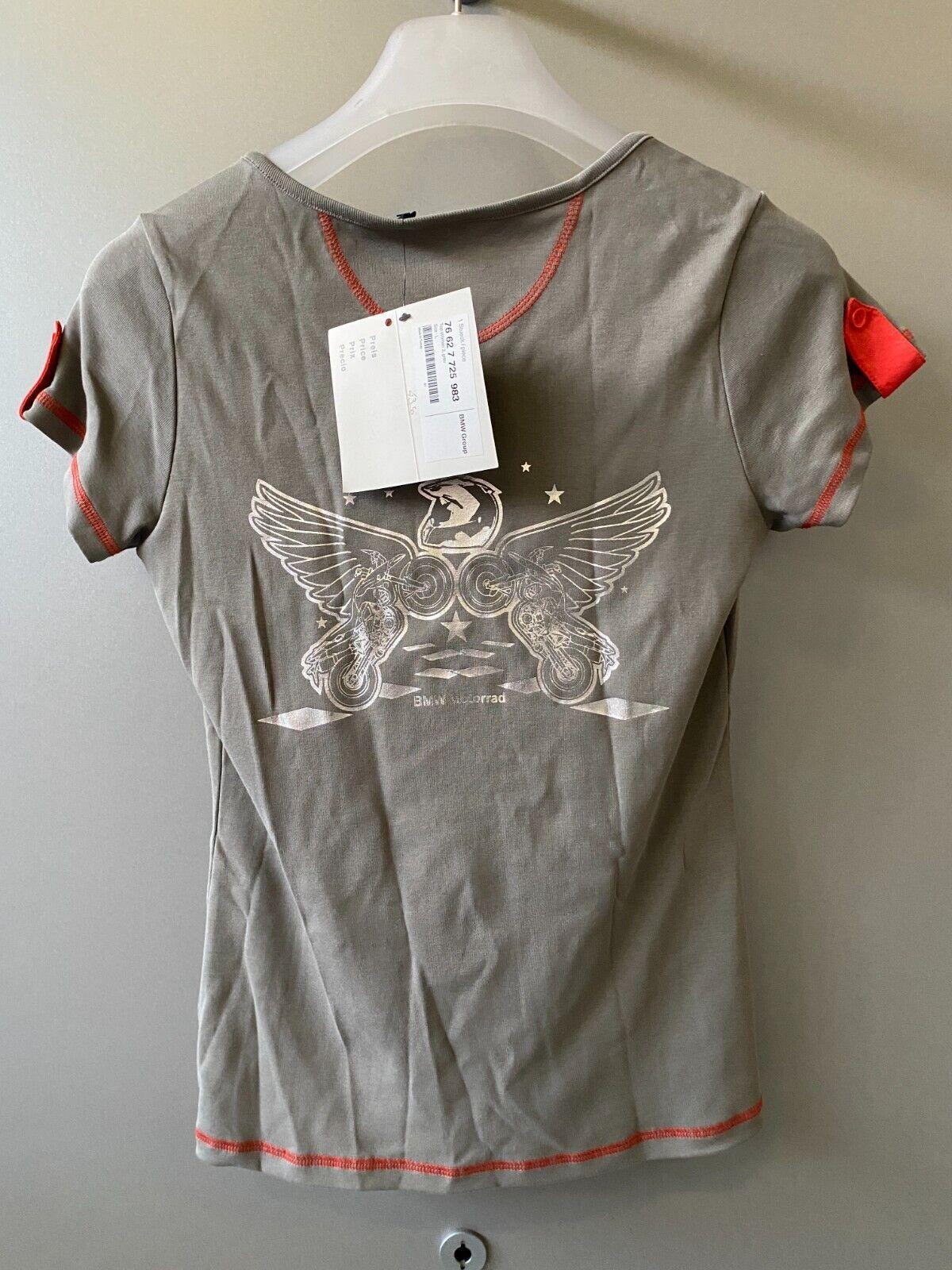 bmw t-shirt grigia - rossa donna originale bmw tg l cod. 76627725983 - foto 2