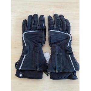 Guanti da moto neri in pelle e goretex originali  tg 11-11/2 cod. 76218520843