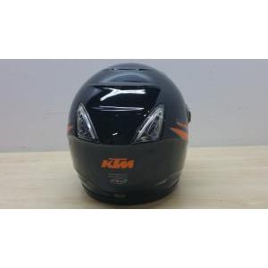 Casco integrale da moto  r2r ktm nero arancione helmets tg. m *10