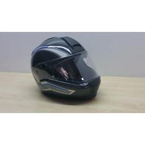 Casco integrale da moto modulare bmw cosmic grigio blu lucido tg. s *50