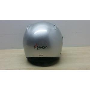 Casco da moto e scooter aperto bye helmet wizard argento lucido tg. m *72