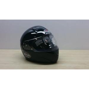 Casco integrale da moto  leox solid black metallic lucido tg.xl *82