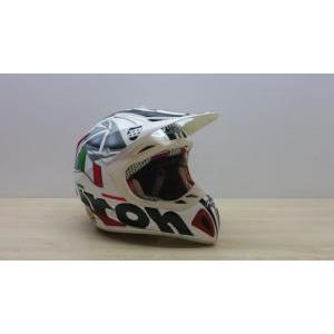 Casco da moto cross enduro  helmet stelt senior tony gold tg. xl 135