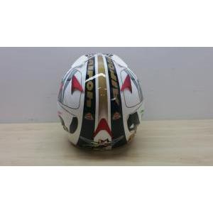 Casco da moto cross enduro  helmet stelt senior tony gold tg. xl 135