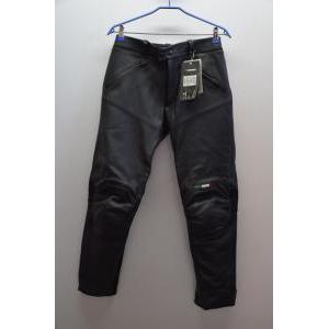 Pantalone in pelle da moto  dainese flag nero tg. 50 3