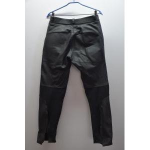 Pantalone in pelle da moto  dainese flag nero tg. 50 3