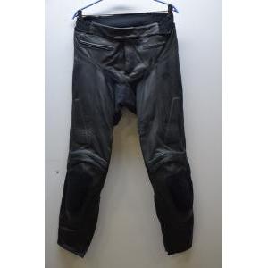 Pantaloni in pelle da moto  unit black nero tg. 50 19