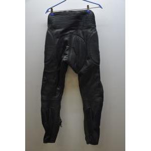 Pantaloni in pelle da moto biesse racing nero tg. 52 21