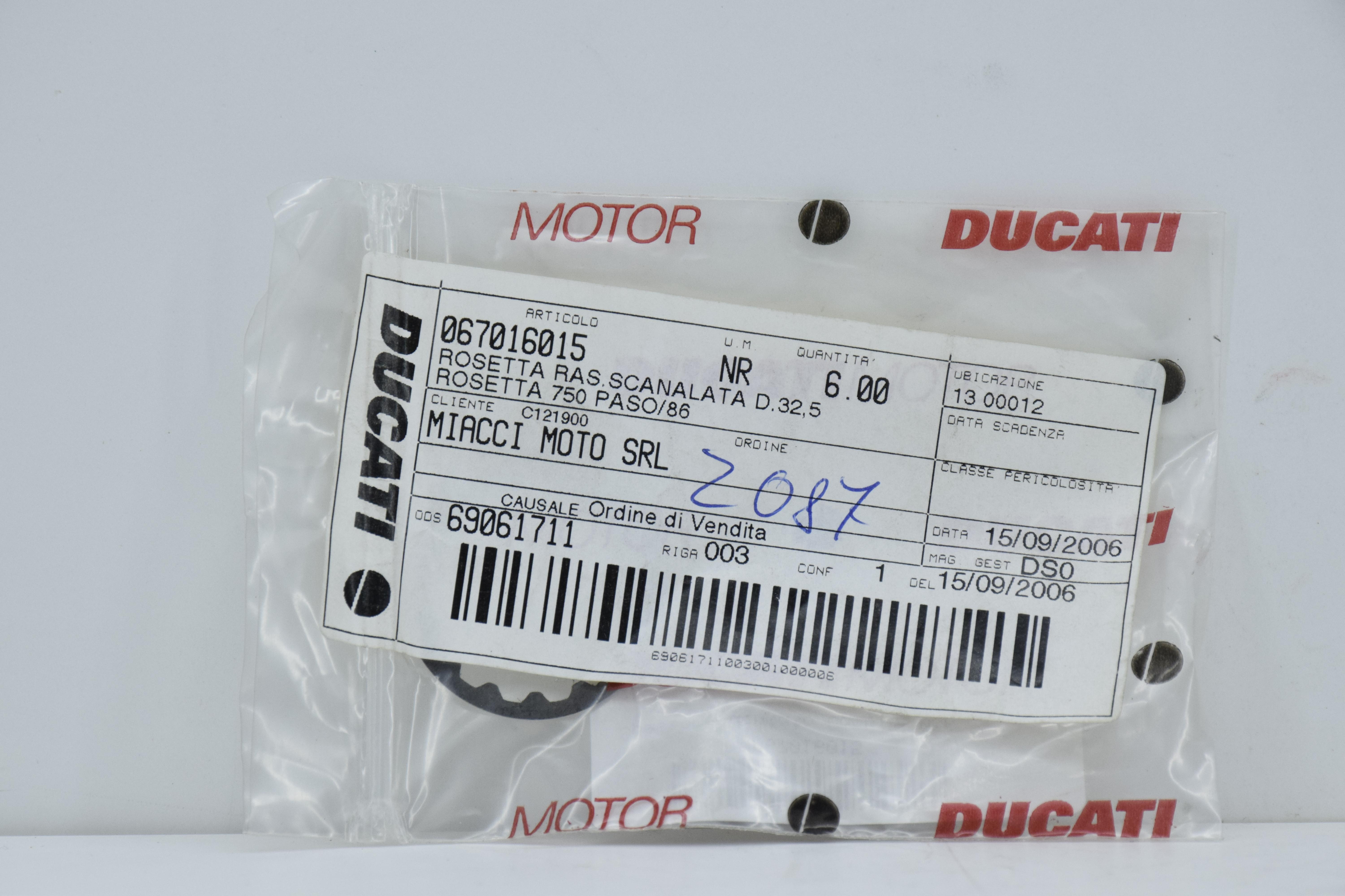 ducati rosetta dentata cambio ducati paso 750 067016015 - foto 3