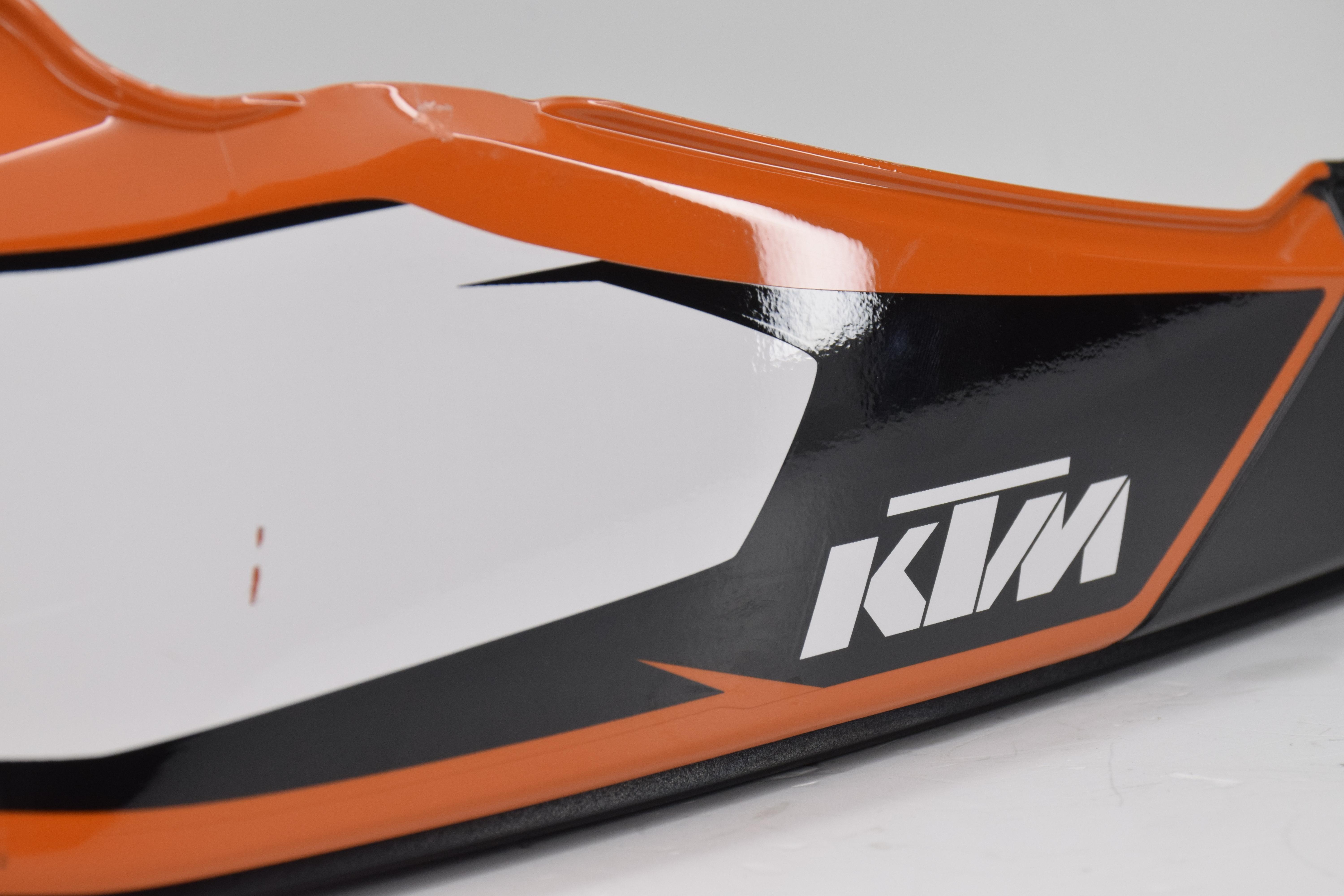 ktm fianchetto arancione sinistro originale ktm duke 125 200 9010804200004 - foto 5