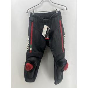 Pantalone in pelle da moto vintage speed  06 nero