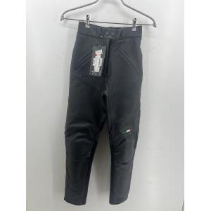 Pantaloni in pelle da moto  flag lady dainese nero