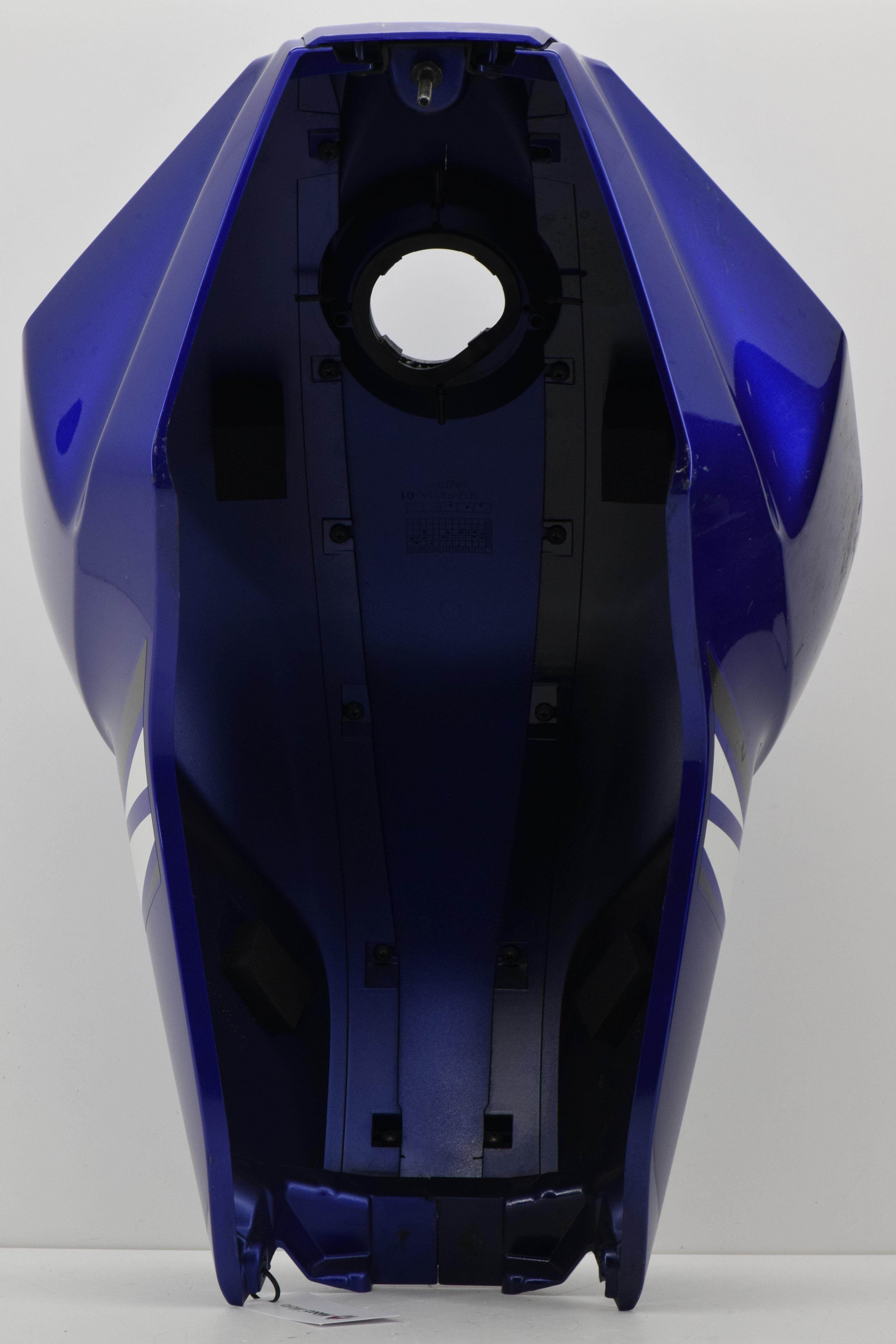 yamaha cover serbatoio blu originale yamaha yzf-r 125 2008-2013 - foto 4