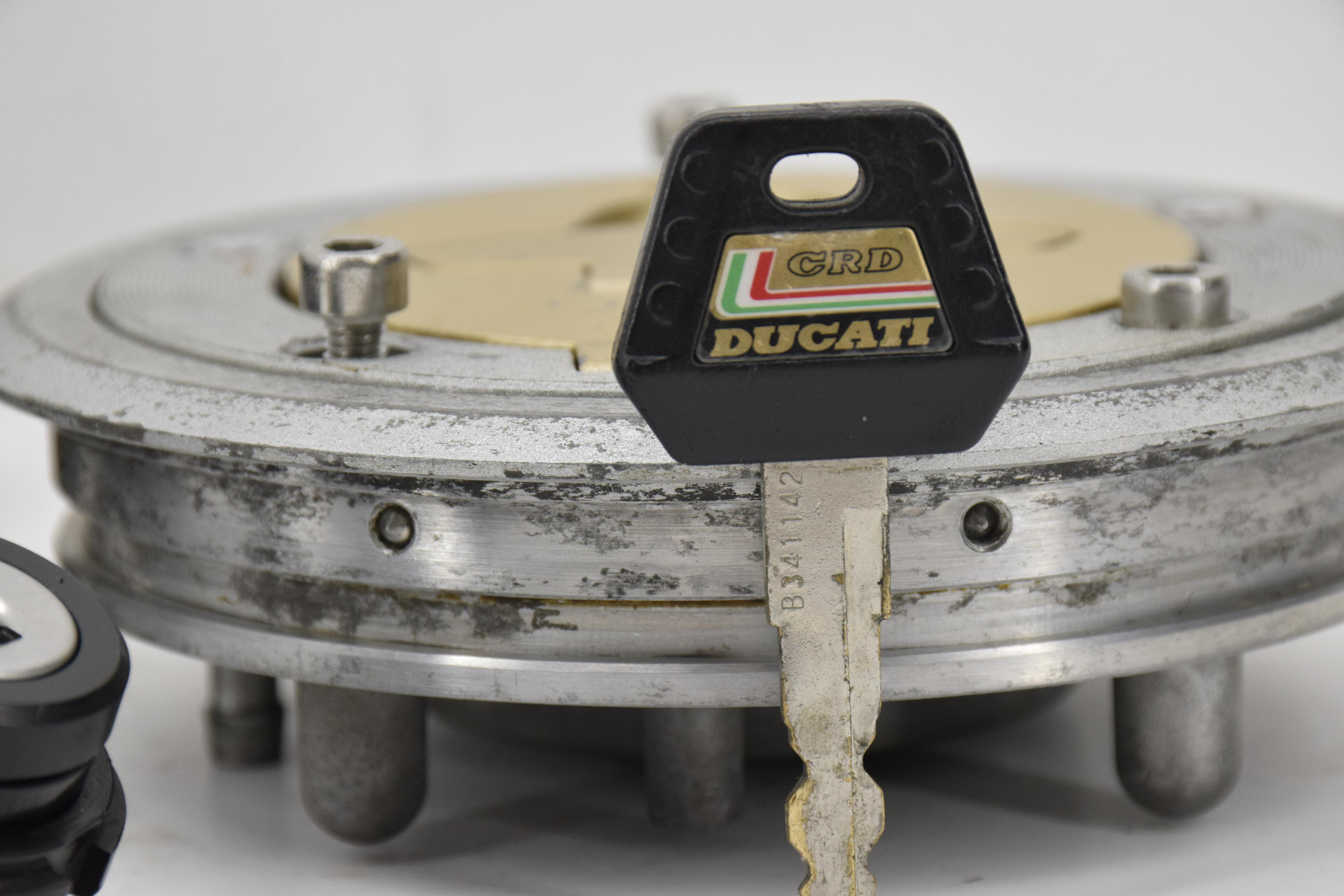 ducati kit chiavi tappo serbatoi originale ducati ss 750 900 600 - foto 4